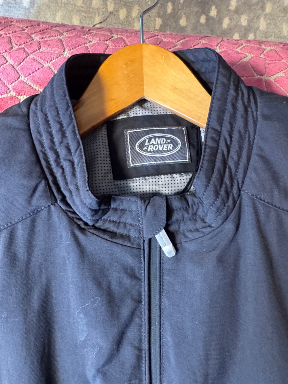 Land Rover Driver Black Men's Zip Jacket - Picture 2 of 4